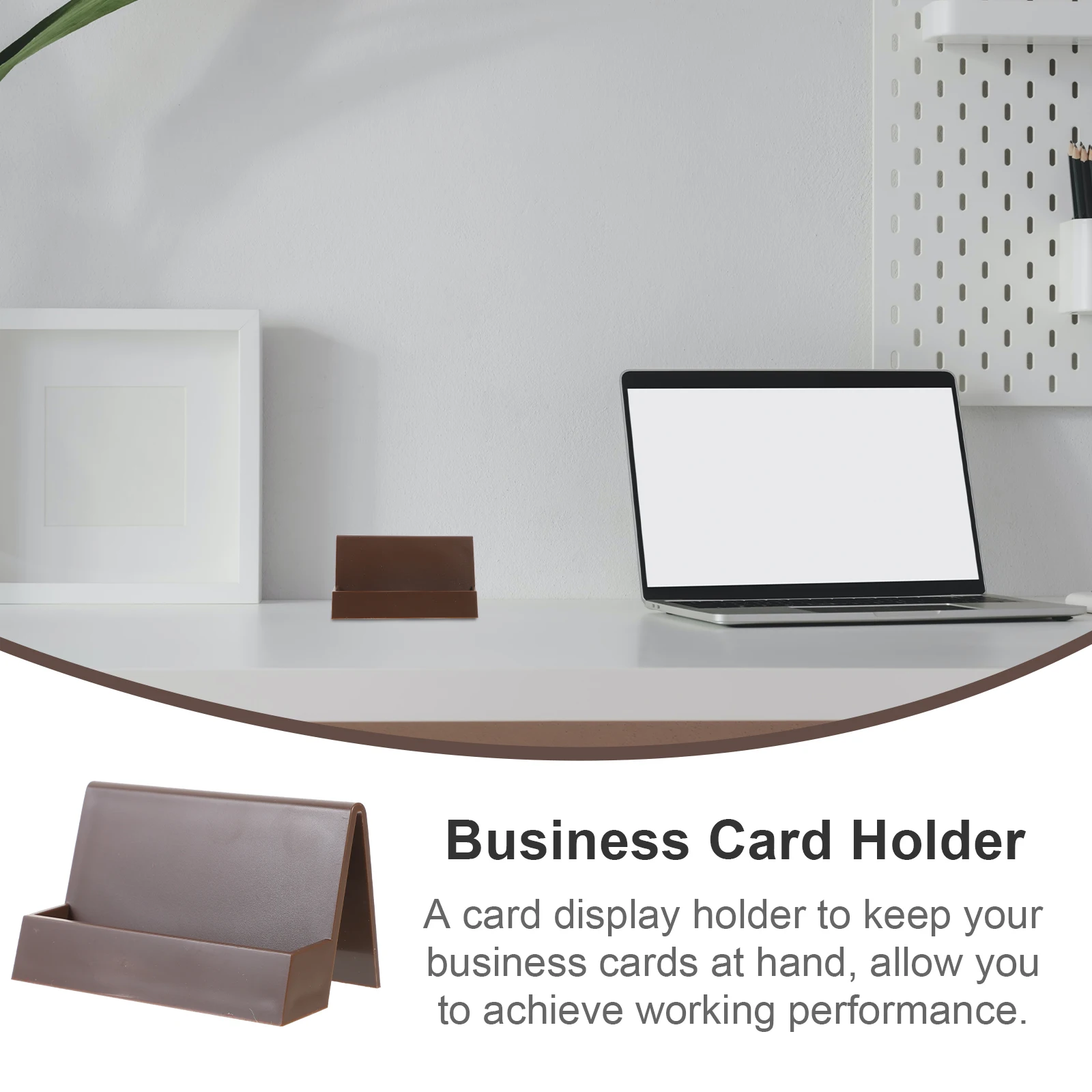 

Creative Stand Business Card Holder for Desk Cards Storage Display Rack Office Accessories Practical Card ganizer