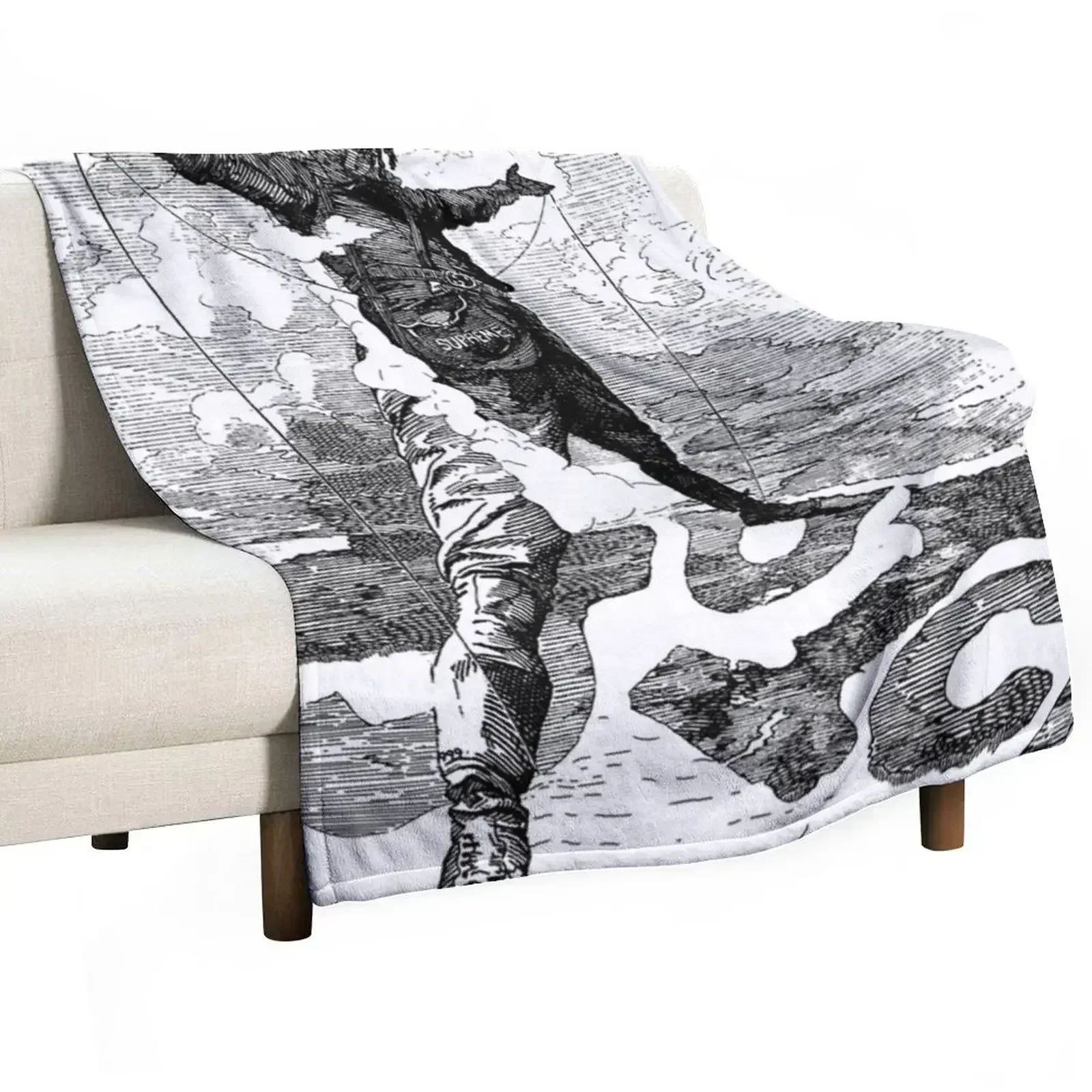 juice world 999 Throw Blanket Warm Furrys Blankets Sofas Of Decoration Blankets