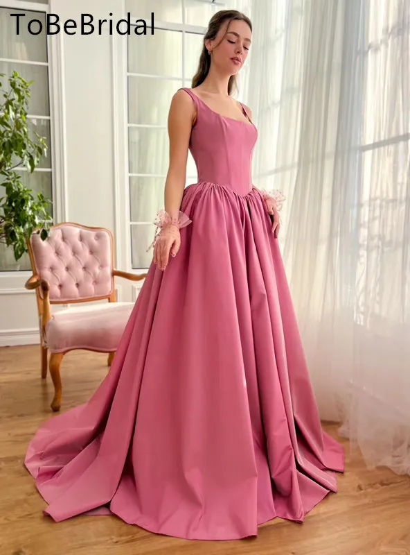 

Customized Women's Sweetheart Ball Dress High Waist Backless A-line Long Wedding Party Dress Formal Vestdos Lagos de Gala Noche