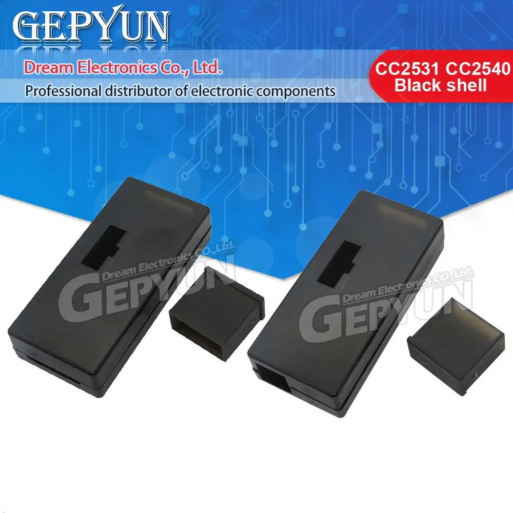 Black shell of Wireless Zigbee CC2531 CC2540 Sniffer Board Packet Protocol Analyzer USB Interface Dongle Capture Packet Module