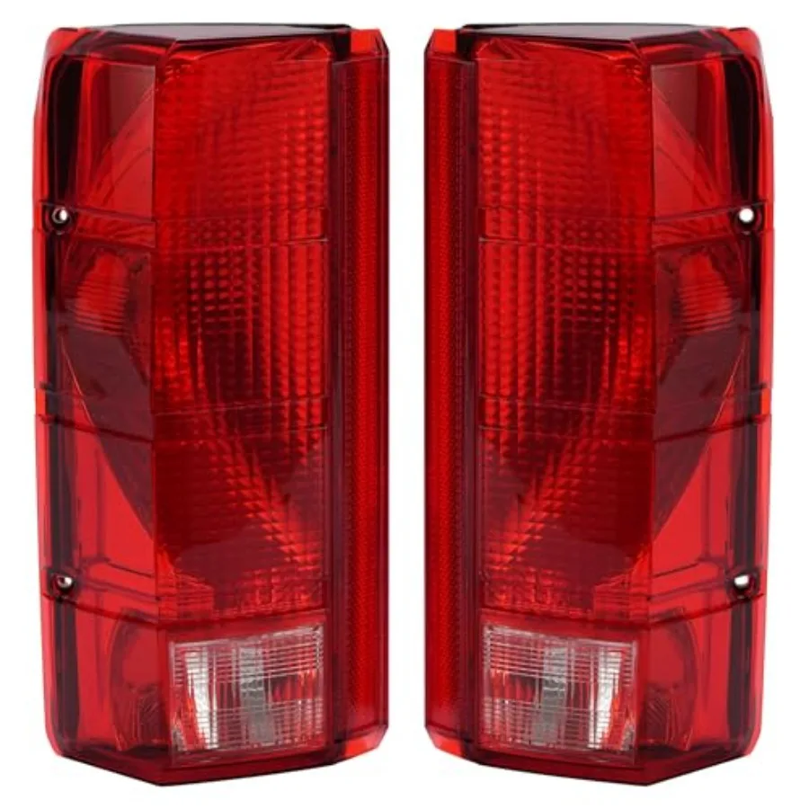

Pair Tail Light Compatible with 19801986 F150 F250 F350 Bronco F100 Halogen Brake Lamp Taillight Replacement for E4TZ13405B FO