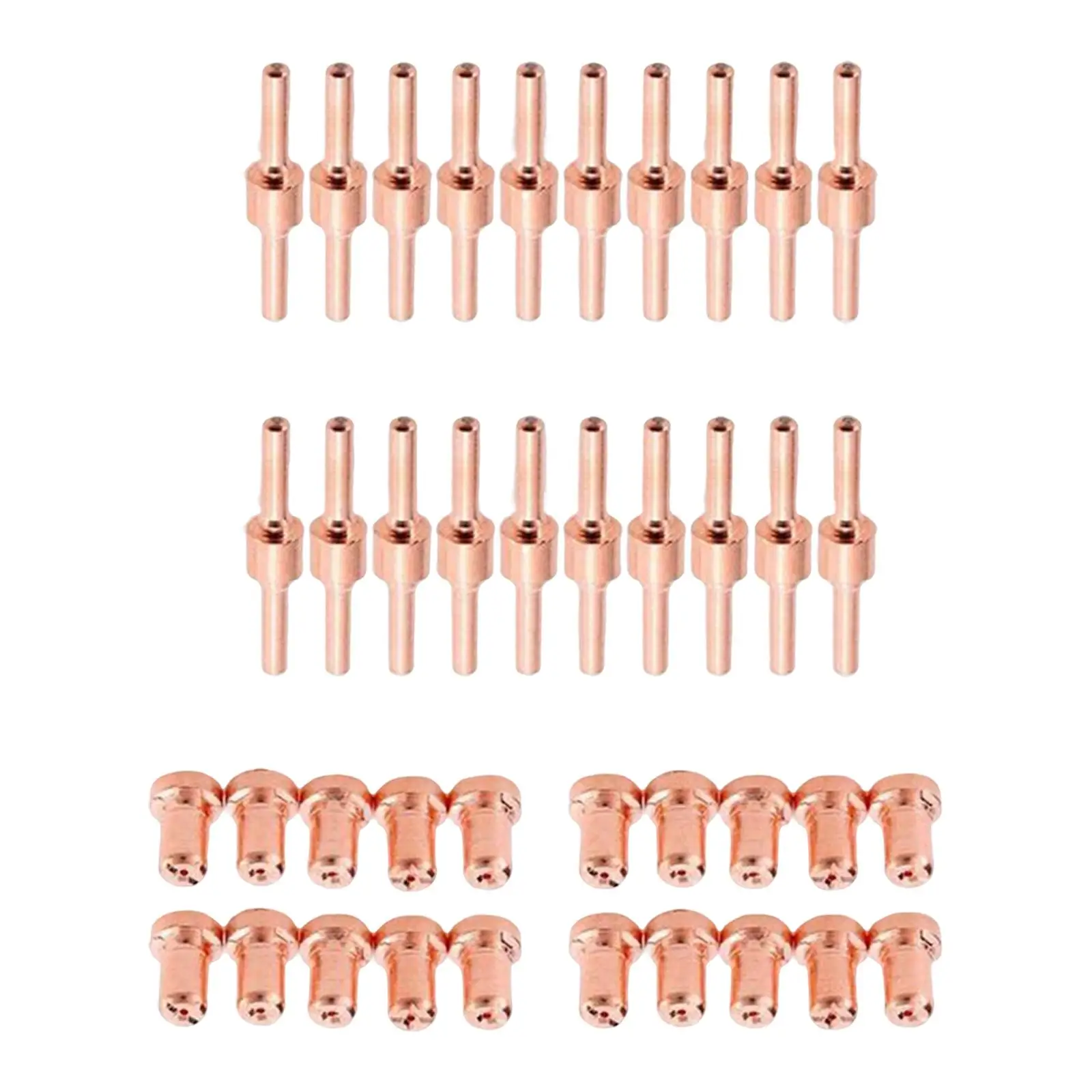 

Plasma Tip Nozzle Extended Cutting Consumable CUT-50 CUT-40D 40pcs