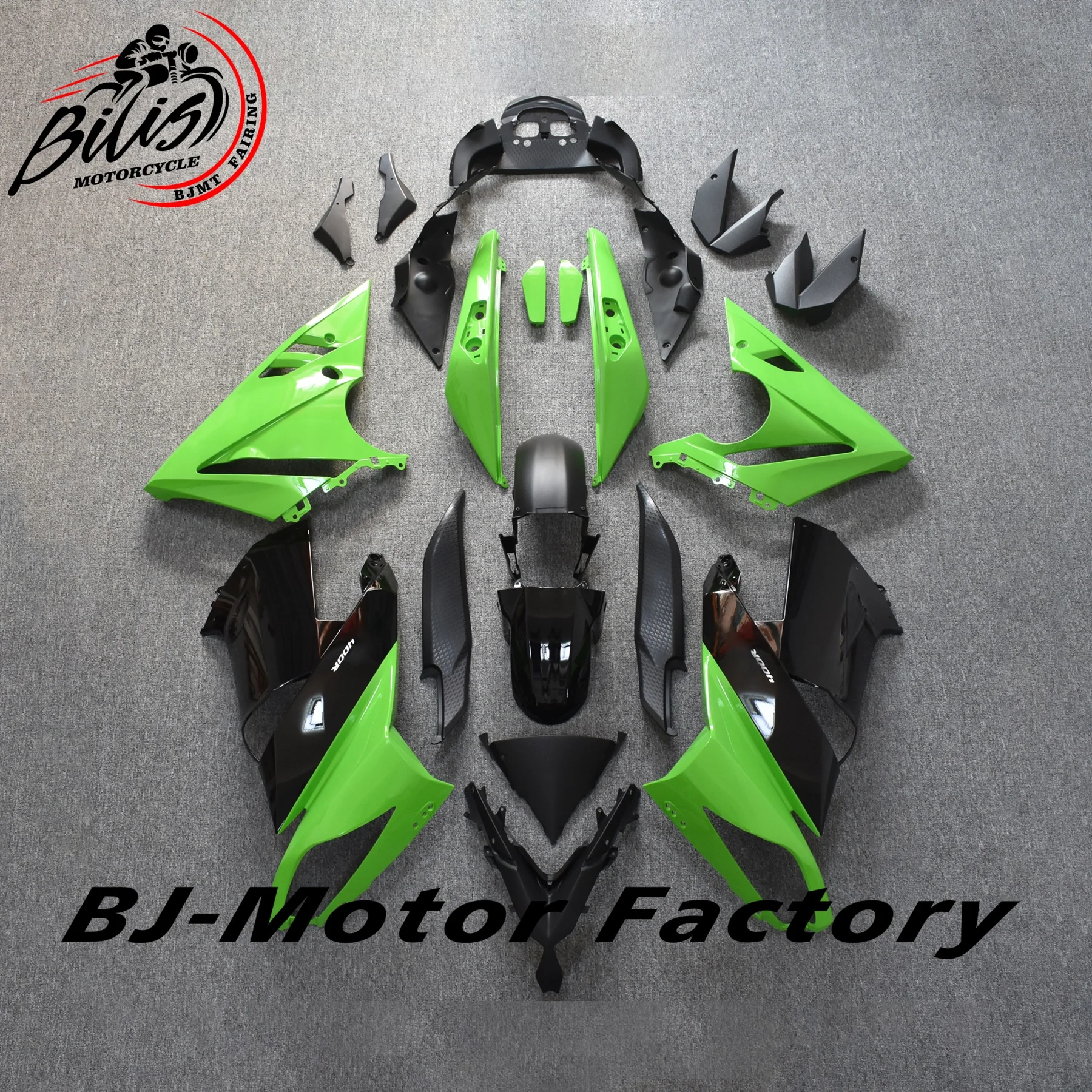 مجموعة هدايا بلاستيكية ABS للدراجات النارية مناسبة لـ Kawasaki Ninja 650 2009-2011 EX650 ER6F 2009-2011 هدية برتقالية