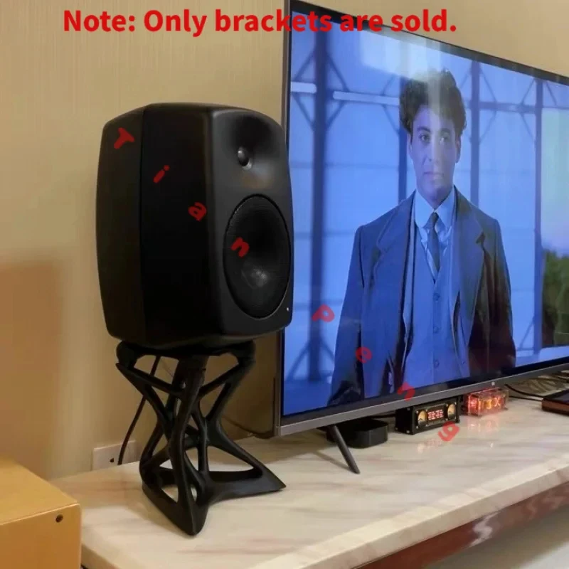 For Genelec 8020 G2 Studio Monitor Speaker Adjustable Desktop Stand Alternative To OEM Original Heightening Mount Bracket view 3