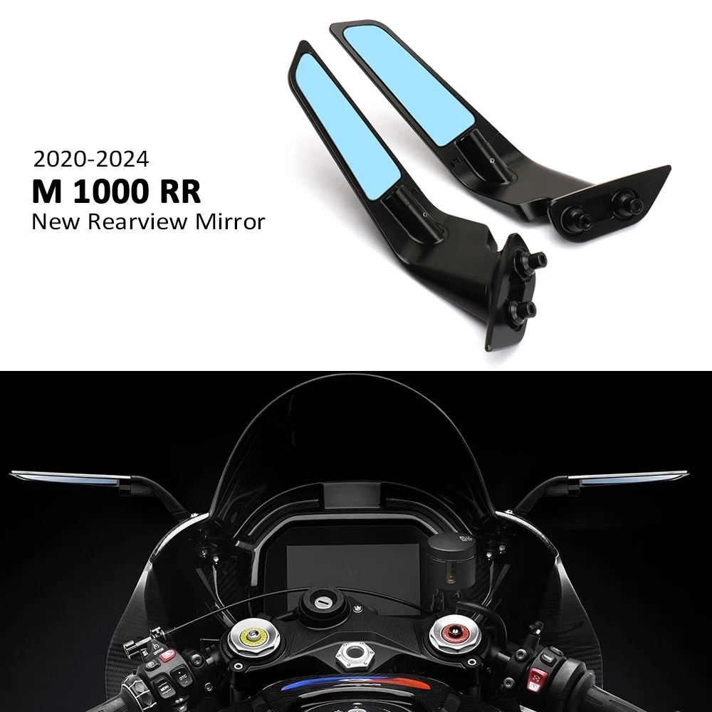 New Motorcycle Rearview Mirror Aluminium Alloy Side Mirrors For BMW M 1000 RR M1000RR M1000 RR m10000rr 2020 2021 2022 2023 2024