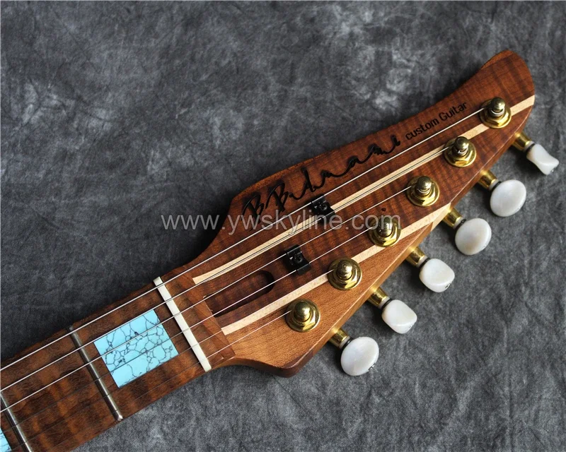 High Quality Solid Alder Wood Electric Guitar