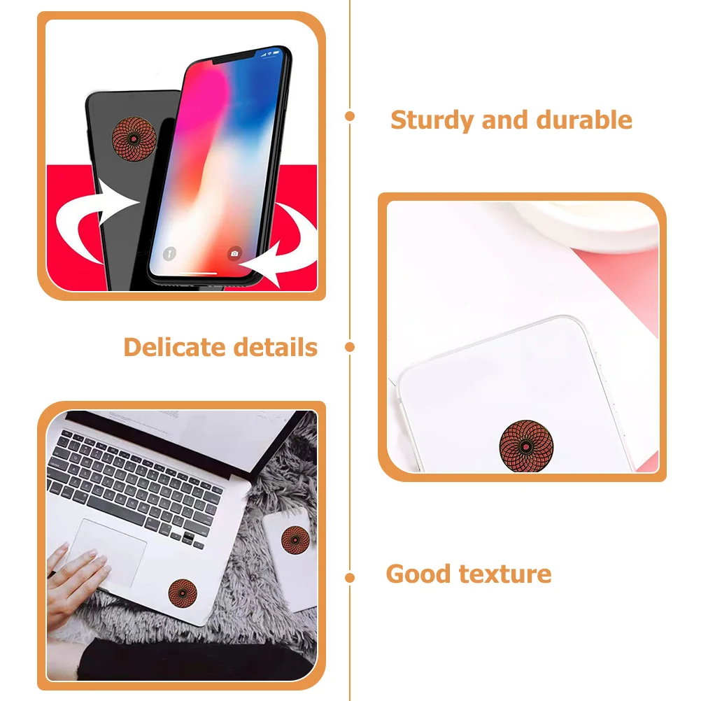 2 Pcs -radiation Stickers Reducing Accessories for Telephone Tablet Radiation-proof