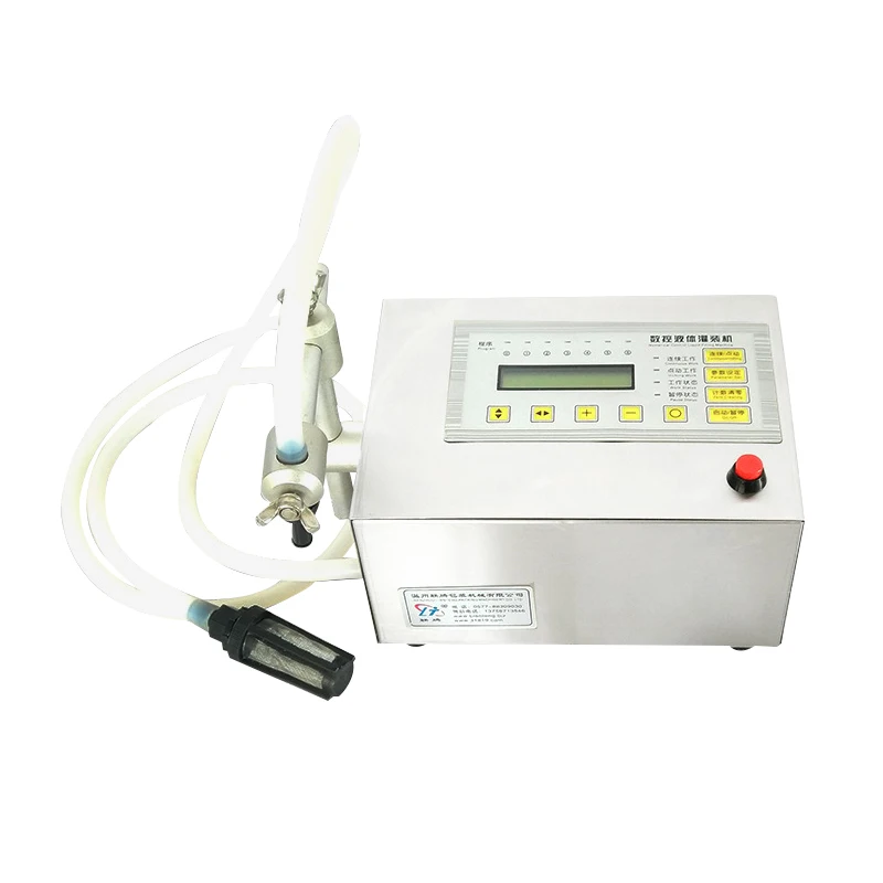 Digital Control Liquid Filling Machine 5-3500 ML GFK160 Drink Cosmetics Beverage Perfume Juice Milk Small Bottle Filler