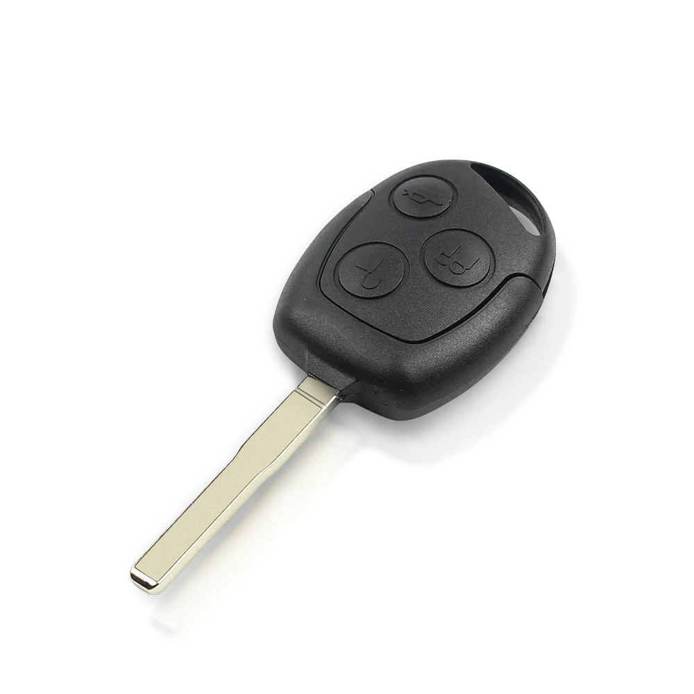 KEYYOU For Ford 3 Buttons Car Remote Entry Key Shell Fob Case For Ford /Mondeo /Fiesta /Focus /Ka Transit FO21/HU101