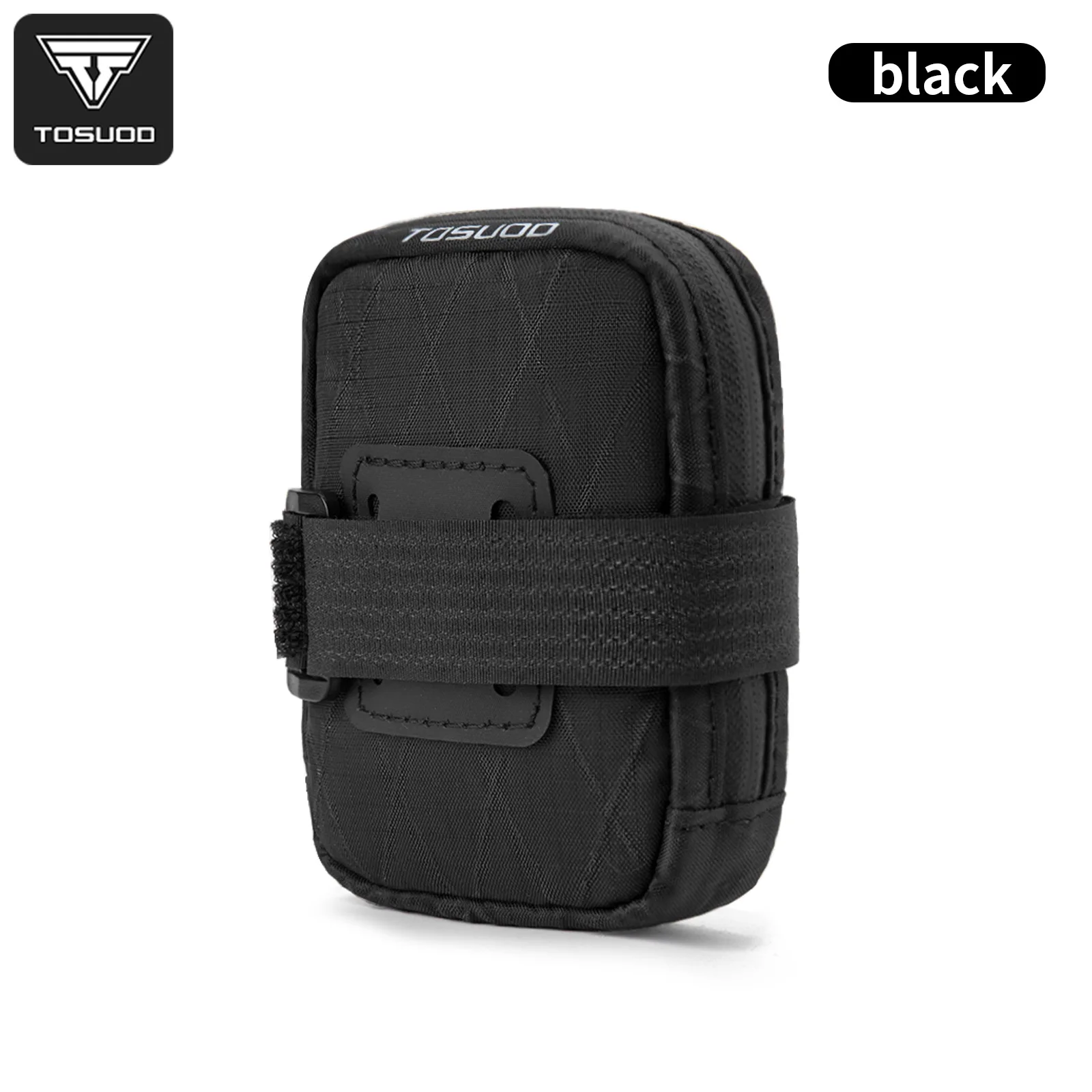 TOSUOD Fahrrad-Mini-Hecktasche, tragbare Aufbewahrungstasche, Fahrradsatteltasche für Rennrad und Mountainbike, leichte kleine Werkzeugtasche für Radfahren