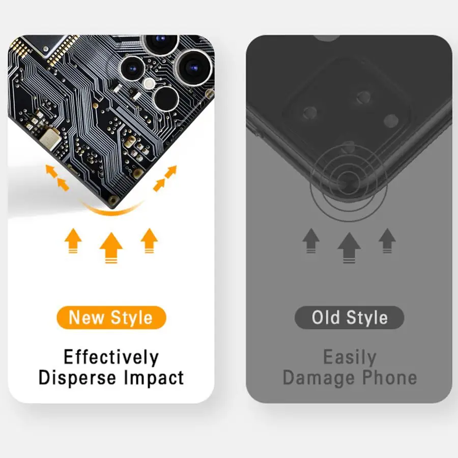Case for Samsung Galaxy S26 S20 S10 S9 S25 Ultra S21 FE S24 Plus S23 Note 20 Ultra 8 9 10 Funda Phone Cover Retro Circuit Board view 6