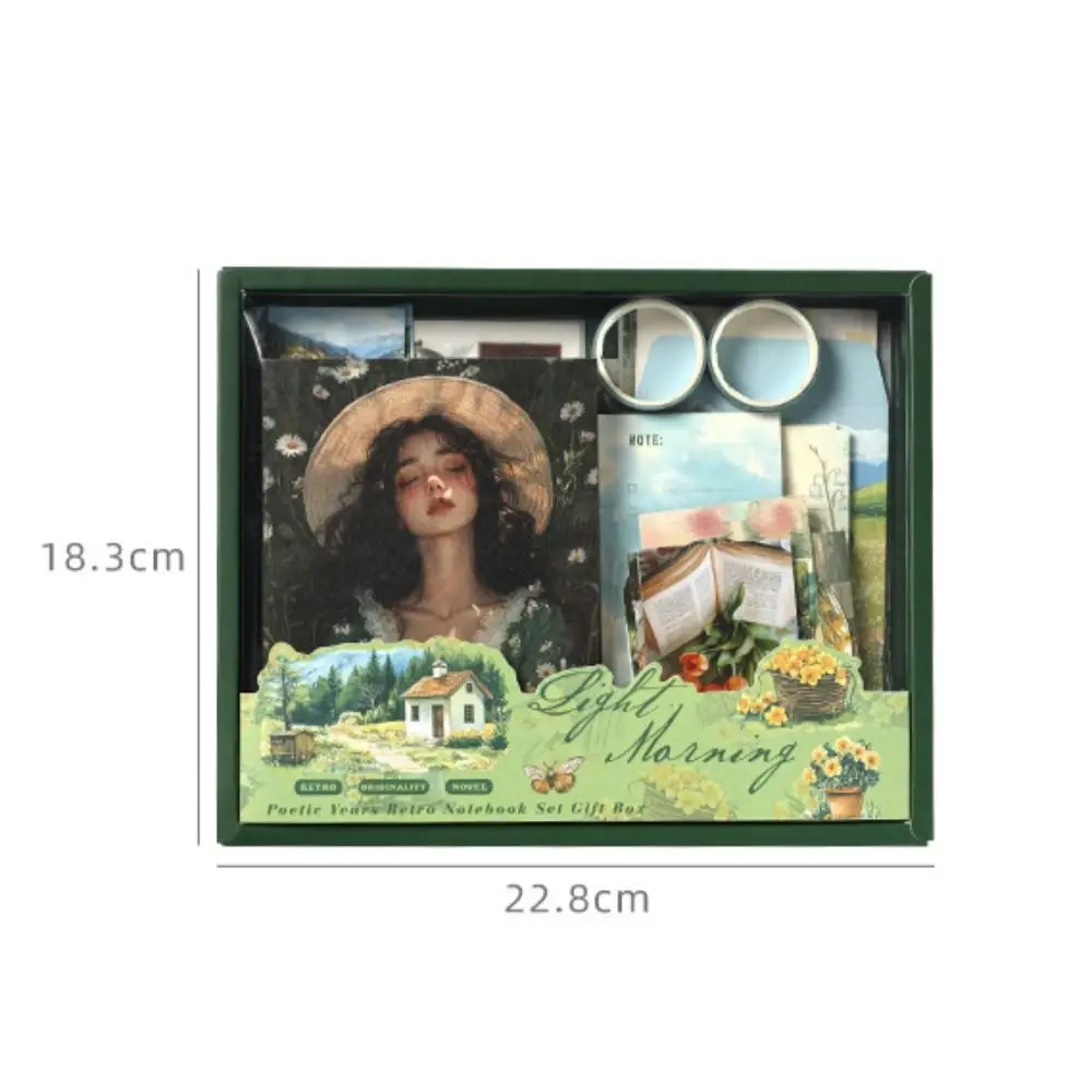 124 pçs diy colagem diy scrapbooking pacote artesanal material requintado kit de combinação de papel criativo lixo diário decoração conjunto