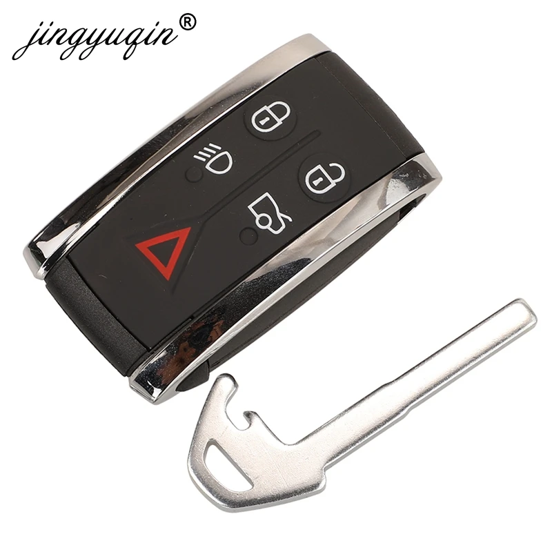 jingyuqin 315/434Mhz 5WK49243 Remte Key 5 BTN Fob For Jaguar XF XFR XK XKR X-TYPR S-TYPE 2007-2012 ID46 PCF7953A Keyless Entry