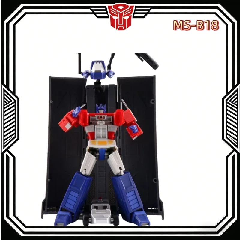 

В наличии: Фигурка MS-TOYS MS-B18 Оптимус Прайм (малая масштабная модель, оригинальный цвет 1.0) с прицепом, трансформируемая игрушка-фигурка