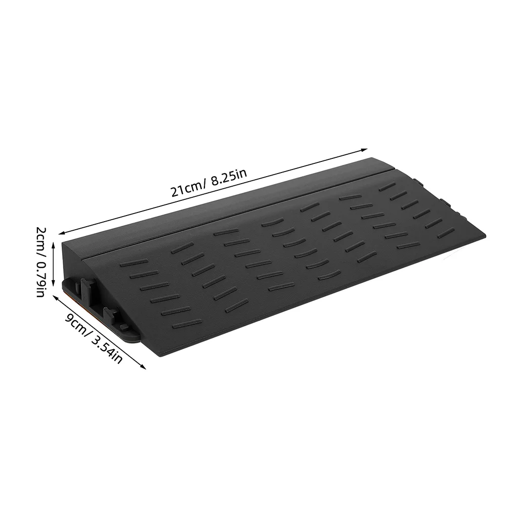 2 Pcs Sweeping Robot Threshold Strip Carrier Trailer Ramp Pad Door Wheelchair Ramps for Home Robots