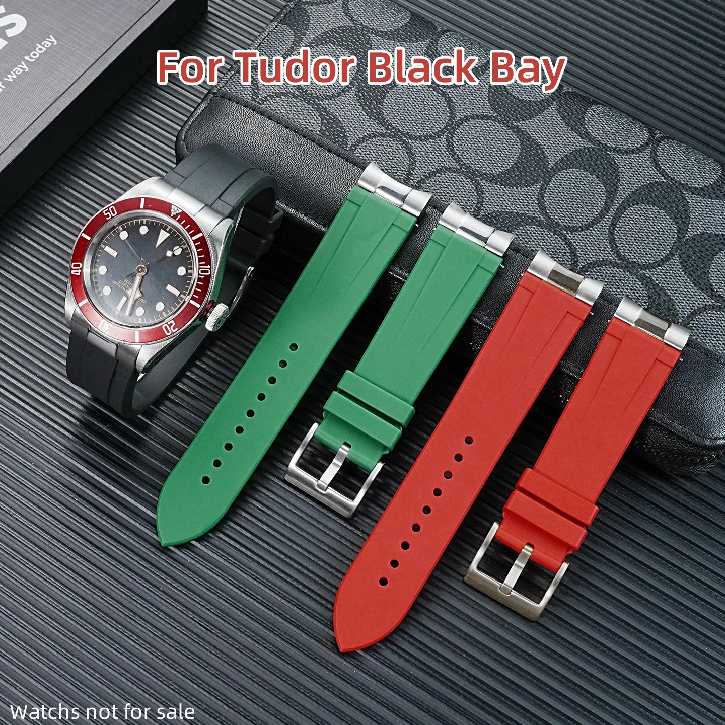 For Tudor Black Bay 1958 M79030 M79230/79220 M7939G1 Stainless Steel Curved End Adapter Watchband Waterproof Strap 20/21/22mm