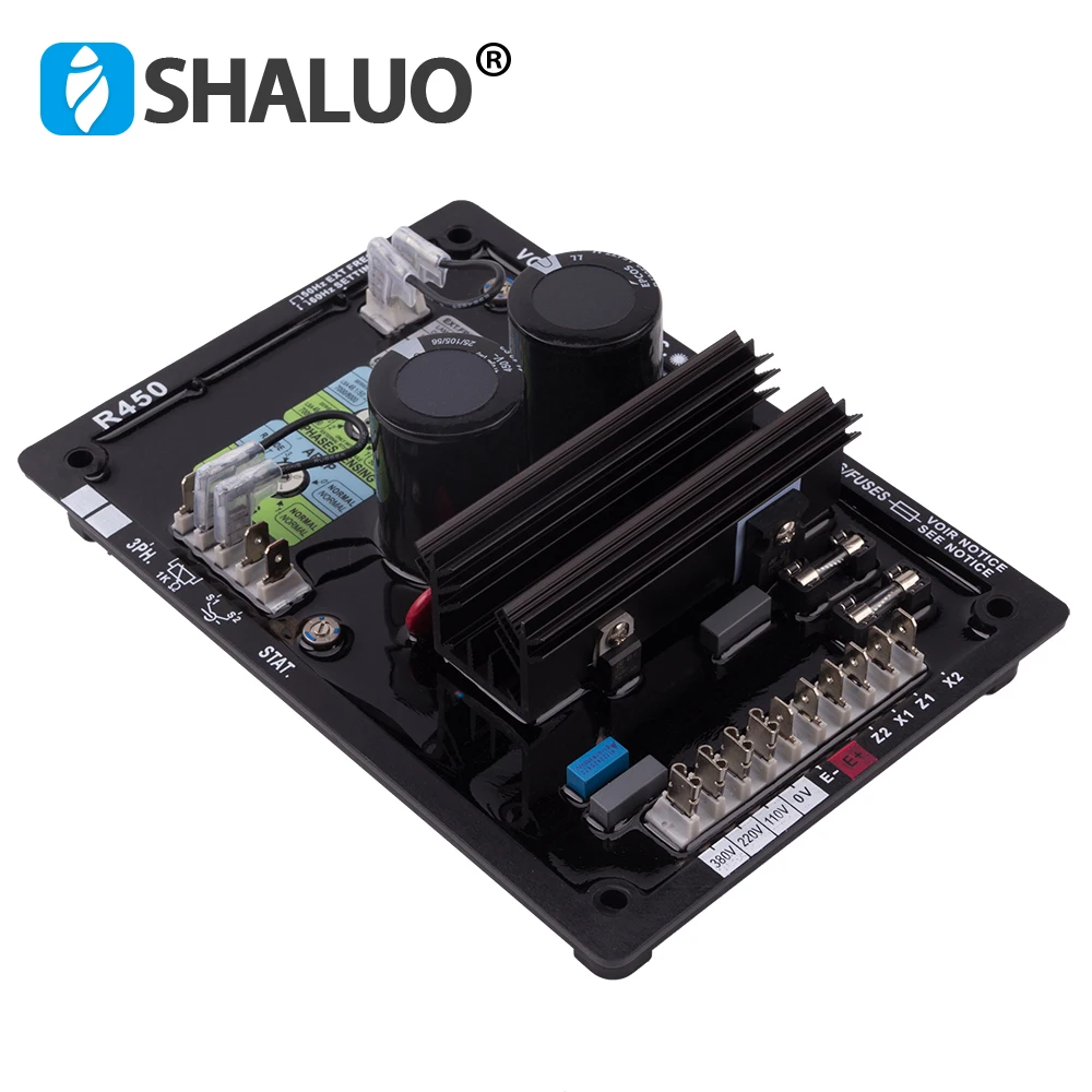 Automatic Voltage Regulator R450 AVR for Generator Spare Parts Adjustable Voltage Protector