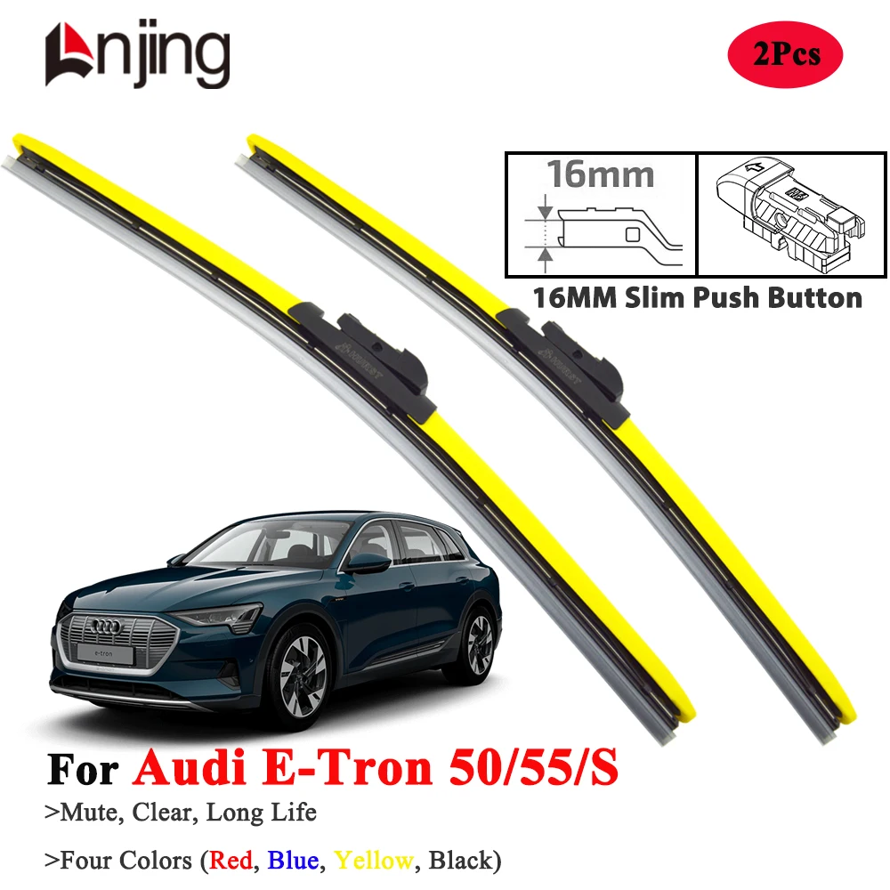 

LNJING Wiper Blades For Audi E-Tron 50 55 S Sportback Quattro 2019-Now