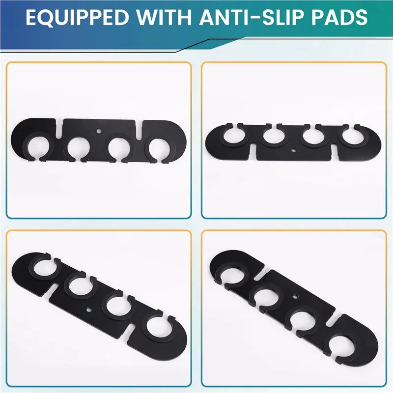 A99E-4 Slot Microphone Holder Tray 3/8