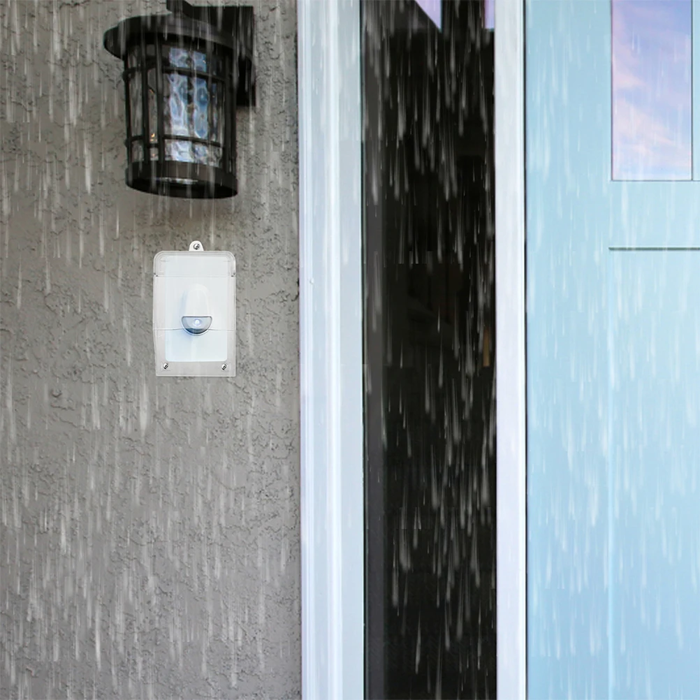 

2 Pcs Doorbell Waterproof Cover Access Control Machine Rain Accessories Keypad Covers Hood Keep Out The