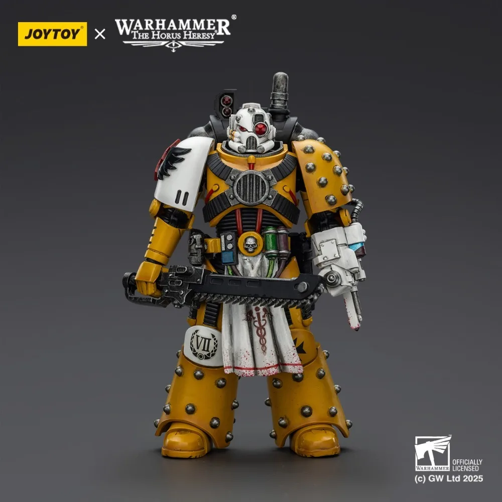 

JOYTOY 1/18 Warhammer 30k Фигурка Сыны Гора Легион Аптекарь Императорские кулаки Легион Аптекарь Модель Игрушки Подарки для мальчиков