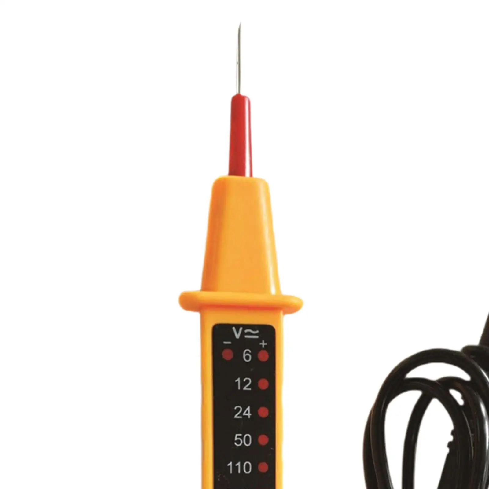 Electric Circuit Tester Pen Compact Lightweight Voltage Detector Sound Light Alarm for Automotive and Household Applications