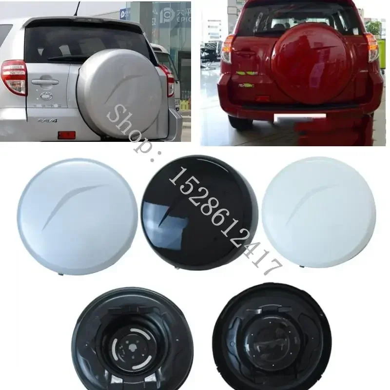 For Toyota RAV4 2007 2008 2009 2010 2011 2012 high quality ABS Spare Tire Cover Plastic Spare wheel Cover Car Accessories