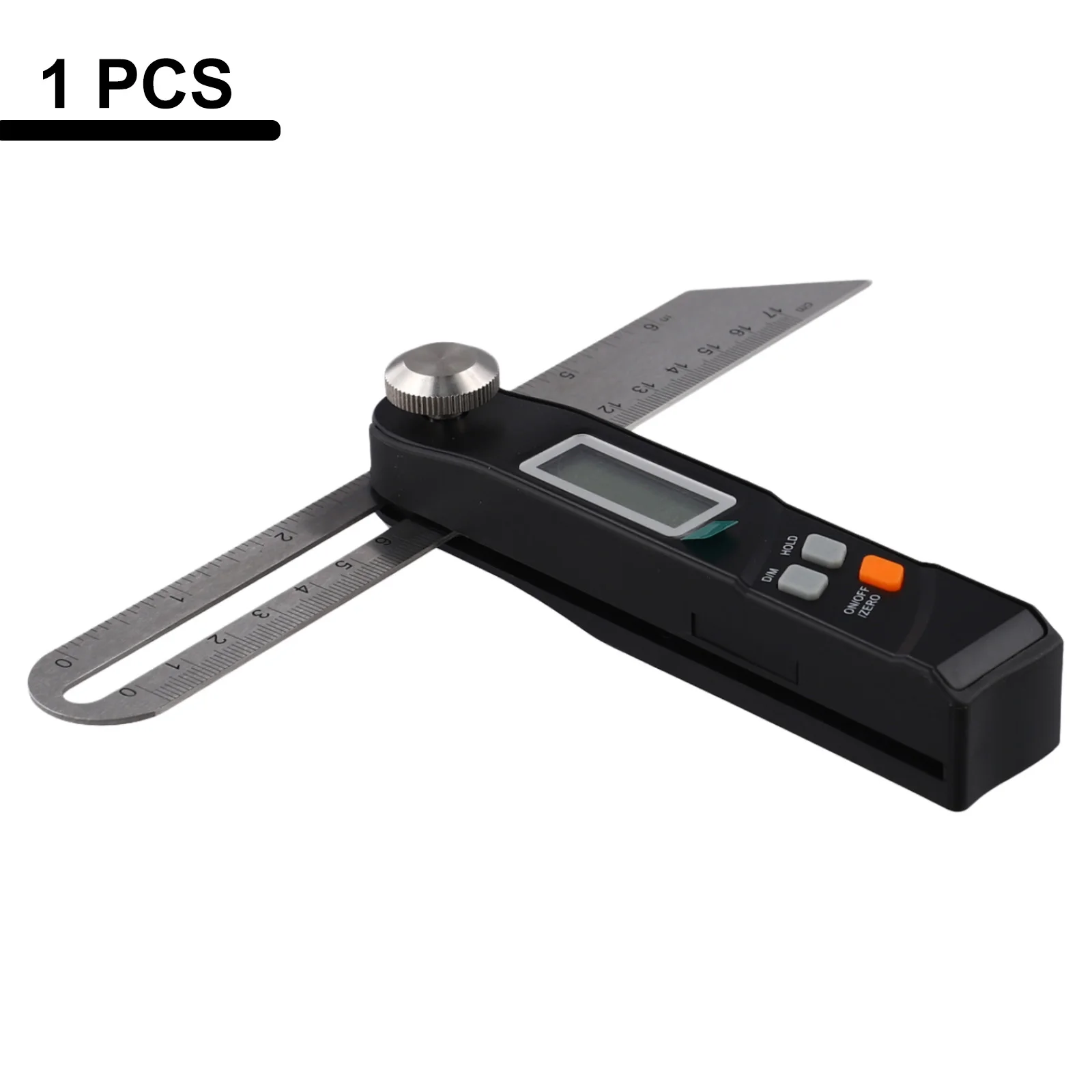 Digital Protractor Goniometer Angle Finder Stainless Steel 360 Degree Rotating Electronic Sliding Ruler For Woodworking Metalwor
