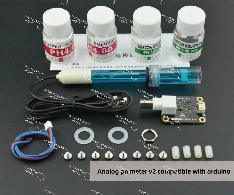 For DFRobot Gravity Analog PH Meter V2 SEN0161-V2 Arduino PH Sensor Kit For DIY Projects PH Measurement Sensor Board