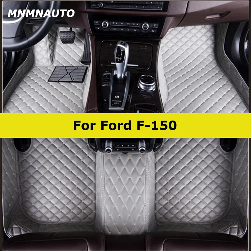 Custom Fit Car Floor Mats for Ford F-150 – Waterproof Full Coverage Auto Carpet Interior Accessories 1