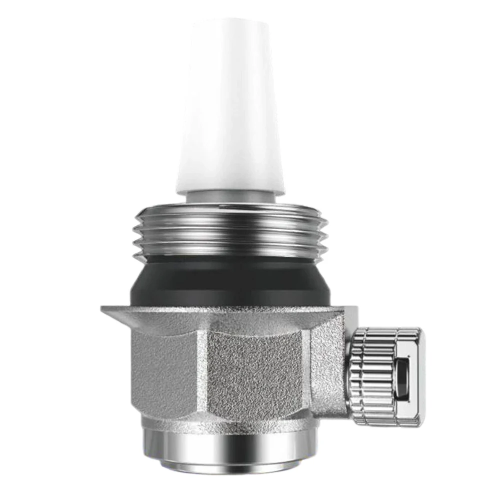 Radiator Installation 59*55mm DN25 Brass Exhaust Valve Automatic Exhaust Valve Automatic Bleeder Compact Quick-release