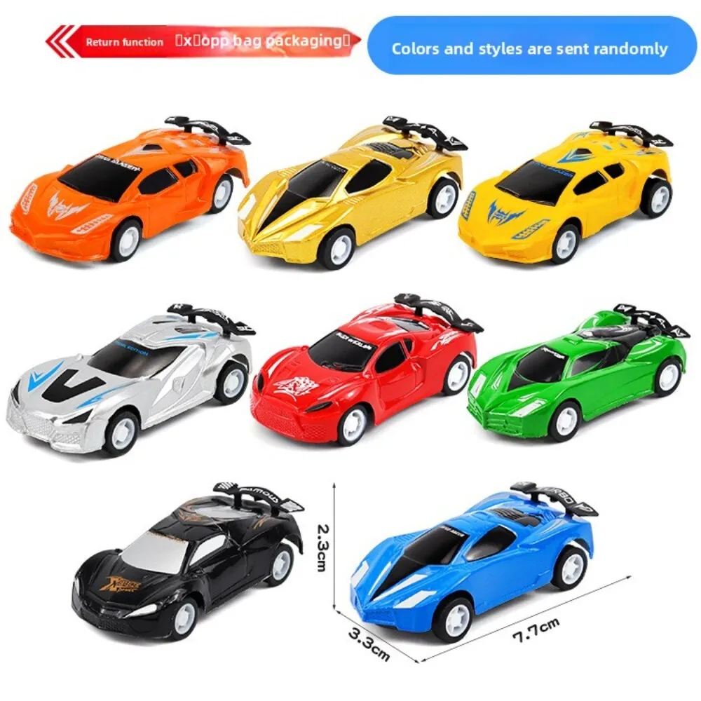 Plastic Pull Back Actie Speelgoedauto's voor kinderen Leuk spelen en verzamelmodelvoertuig voor kinderen Verjaardagscadeau en thuisspel