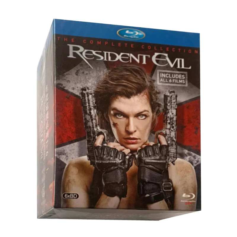 

Resident Evil 1-6 Blu-ray Discs