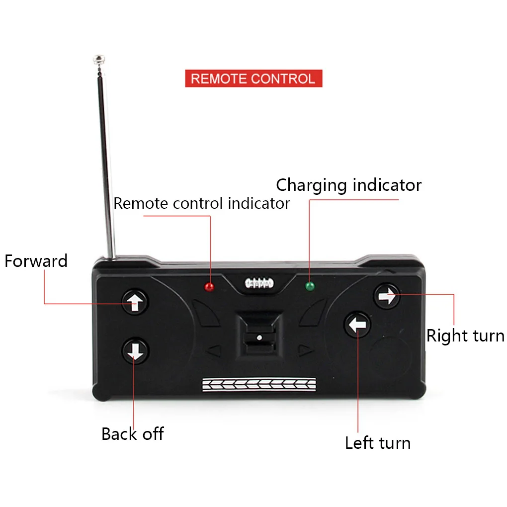 Mini lattine portatili Veicolo da corsa telecomandato a batteria per auto RC con blocchi stradali Micro auto da corsa per bambini ragazzi