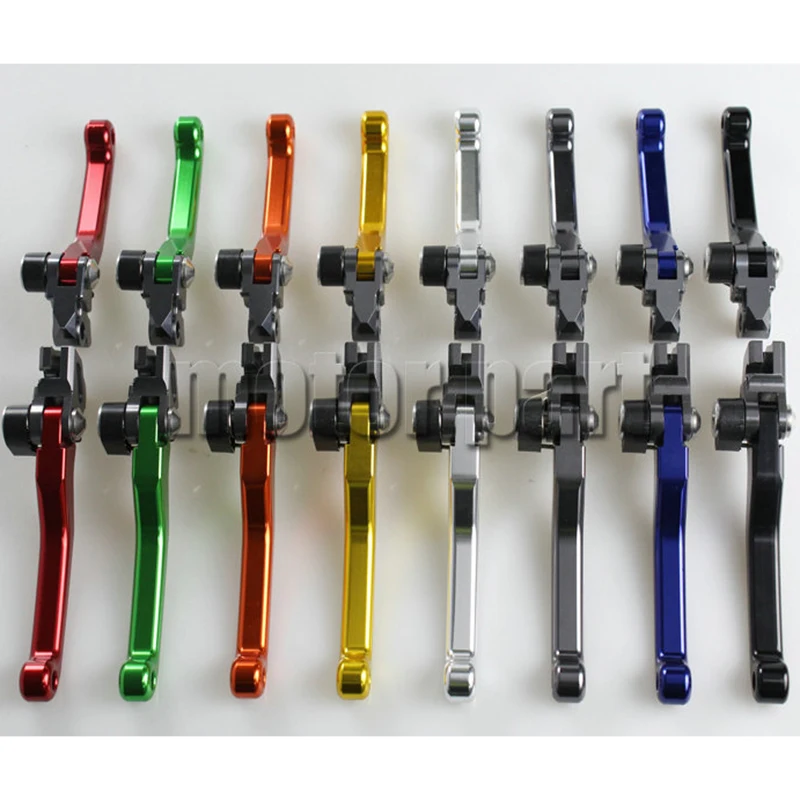 Dirt bikes CNC Pivot Brake Clutch Levers For 2000-2015 Kawasaki KX65 KX250 KX250F KX 65 80 85 125 250 250F Street Bike Offroad