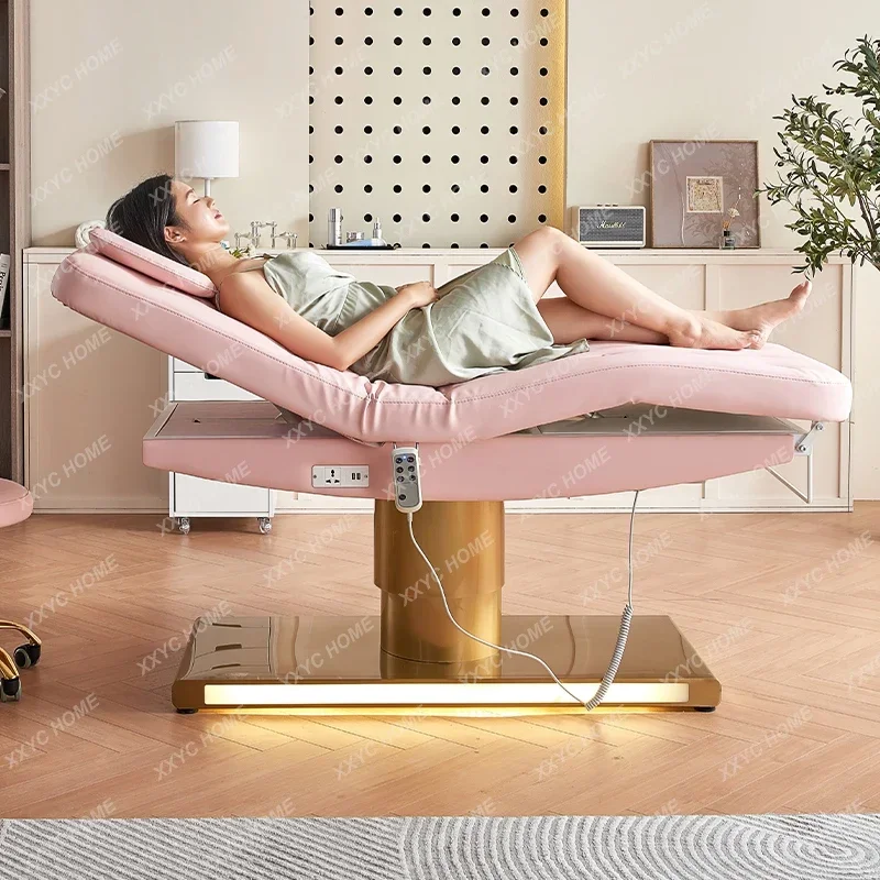 Beauty bed Automatic lifting multi-functional embroidery bed
