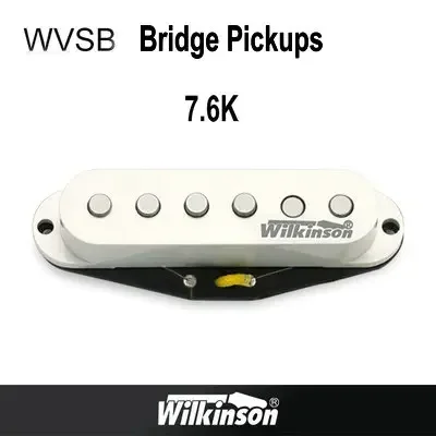 

Wilkinson Alnico V Single Coil Pickup WVSB Bridge Pickups Single Coil White Pickup Professional Accessories