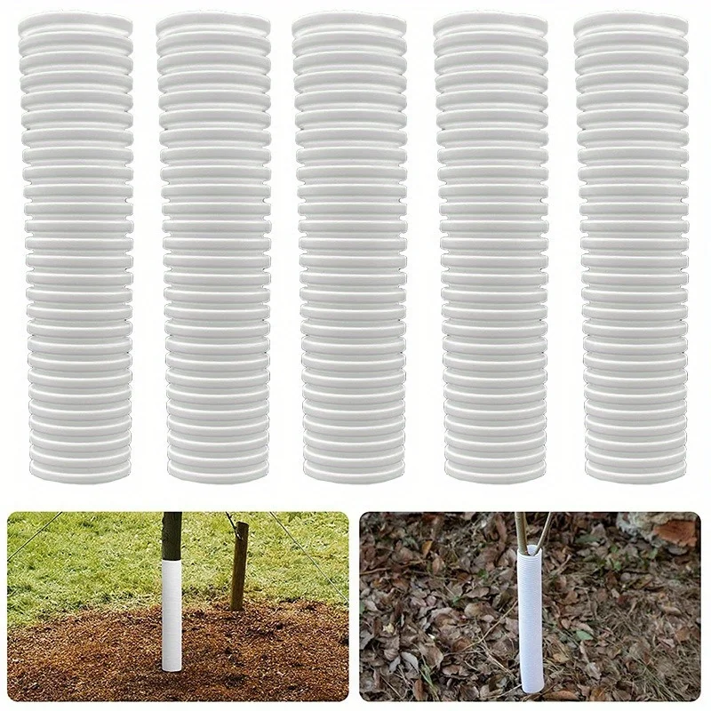 

4pcs Tree Trunk Protector, Used for Protecting Plant Seedlings From Rodent Damage, Bark Protection Tube, Bark Protection Cover