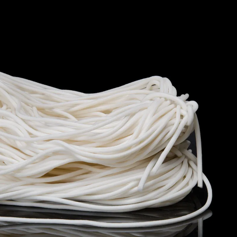 10 Meter Siliconen Rubber Schuim Cord Diameter1 2 3 4 5 6 7 8Mm Top Kwaliteit Wit Rubber Foam staaf Goede Afdichting Materiaal