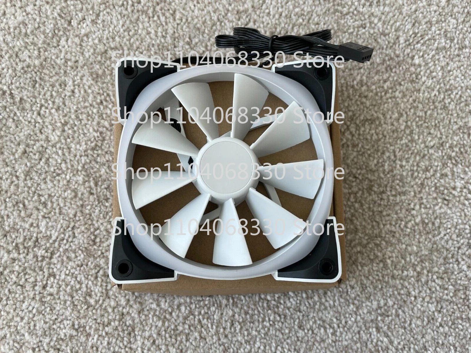 Ventilador PWM NZXT AER RGB 2 120mm RGB com Rolamento Dinâmico Fluido BRANCO