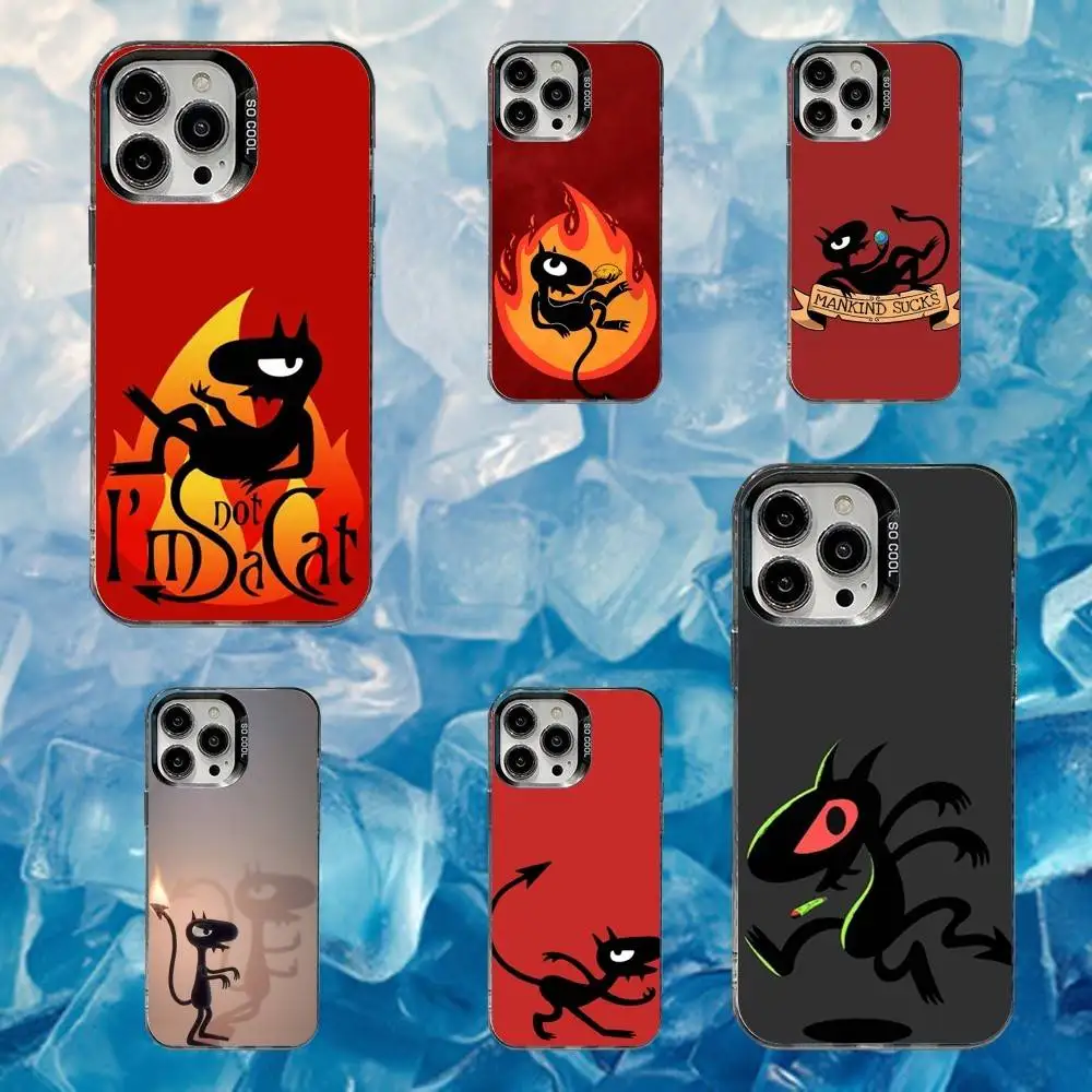 

D-Disenchantments Phone Case For iPhone 16,15,14,13,12,11,Mini,Pro,SE,MAX White Matte Shockproof Cover
