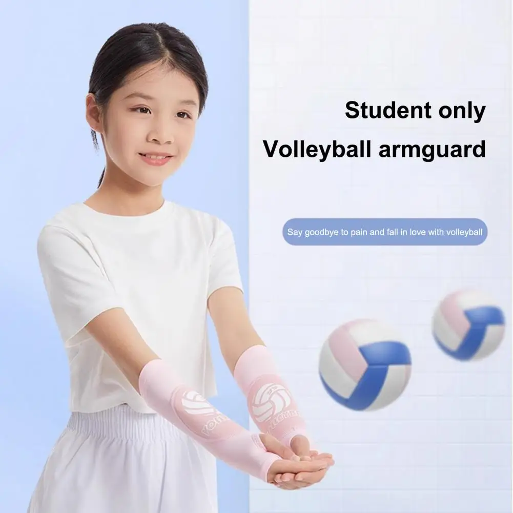 Volleyball Arm Sleeves Volleyball Arm Sleeves for Forearm Teens Volleyball Arm Padded Sleeves Set Breathable Ice for Passing