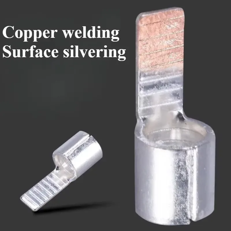 C45 Terminals for DZ47 Air Switch Circuit Breaker Wire Connector Electric Cable Connector Copper Crimp Terminal C45-1.5-50mm2