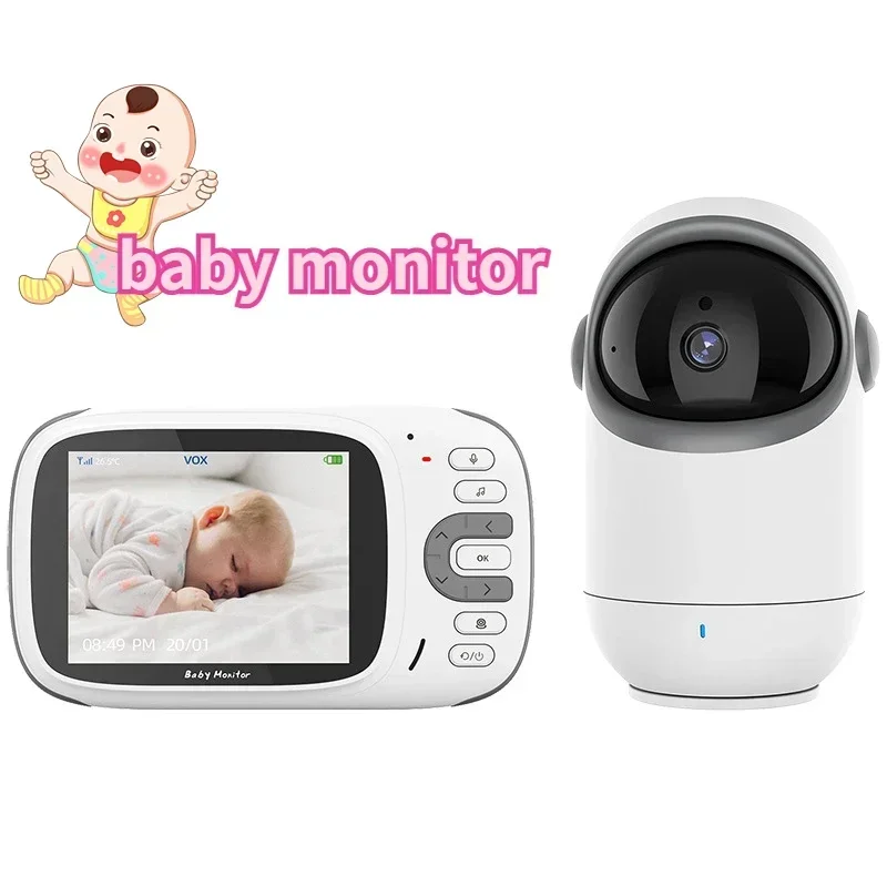 VB802 Newborn Baby Monitor 24H Monitoring Novice Parents Novice Mother  Baby Cry Monitor Baby Monitor