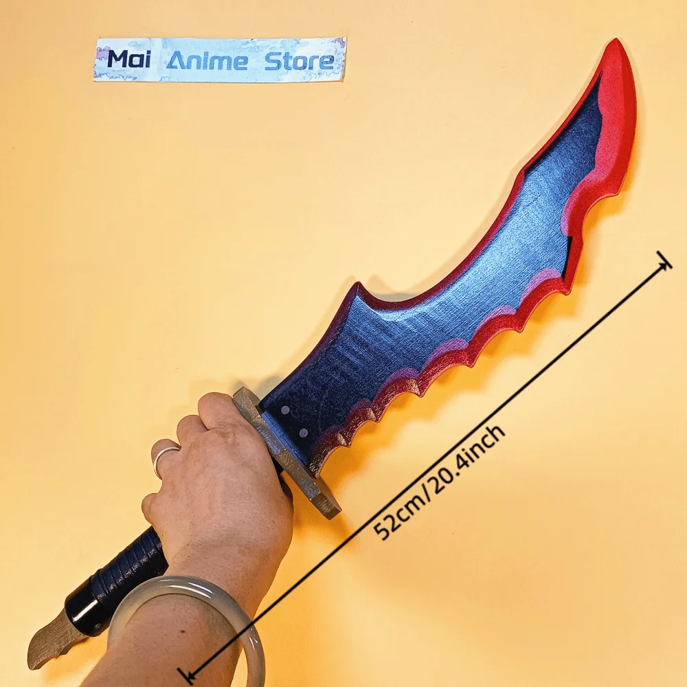 24インチ ソロ・レベルリング カナタ アニメ コスプレ 小道具 ナイフ 水之木 木刀 本物の瞬刀 日本刀 サムライソード おもちゃ ギフト