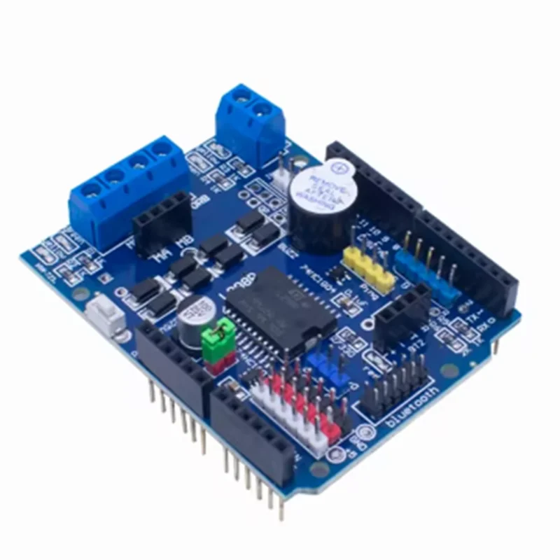 L298P Shield R3 DC Motor Driver Shiled Board Module 2A Dual Full Bridge H-Bridge 2 Way For Arduino UNO r3 Relay 5V 12V