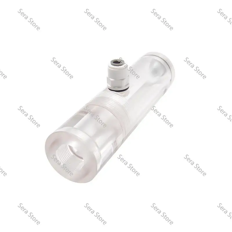 PH Electrode Sensor Circulation Tank Side In Side Out Circulation Tank Residual Chlorine Detection Acrylic Circulation Cell