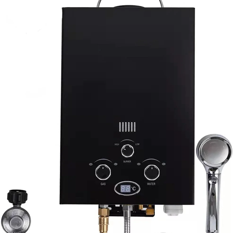 Portable Design gas water heater ENJOY OUTDOOR LIFE Natural Gas Residential Water Heater