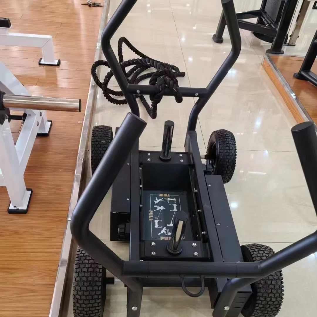 Commercial Gym Equipment Tank Sled With Dual Magnetic Resistance