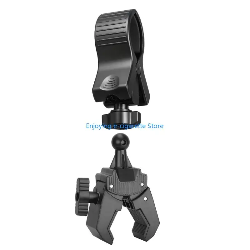 360 Degree Rotatable Ball Head Clamp for Recording Live Streaming and Meetings Y4QF